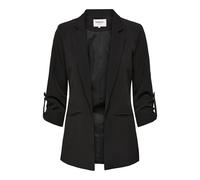 Kurzblazer ONLY "ONLKAYLE-ORLEEN 3/4 BLAZER TLR NOOS" Gr. 36 (S), schwarz (black) Damen Blazer (86011119-36)