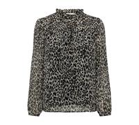 Chiffonbluse ONLY "ONLDITSY L/S BLOUSE WVN" Gr. XS, schwarz (black leonora) Damen Blusen (66073024-XS) black leonora