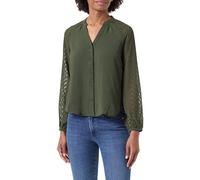 ONLY Damen Bluse Onllisa L/S Button Top WVN, Duffel Bag, M