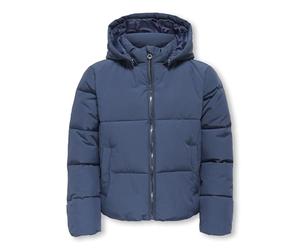 ONLY Damen Daunenjacke | Langarm, Kurz, Basic, Bei max. 30 grad im schongang waschen