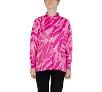 Only Damen-Hemd Fuchsinrot Buntmuster Frühling/Sommer 472285 - Größe: S