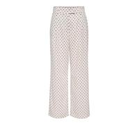 ONLY Damen High Waist Stoffhose Lange Damenhose gepunktet mit geradem Bein ONLEmmia-Linda Straight
