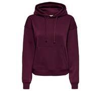 ONLY Damen Hoodie - ONLBEST HOOD SWEAT, Kapuze, Regular Fit, einfarbig Lila / XS XS Lila