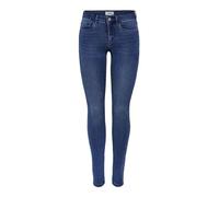 ONLY Damen Jeans 15096177 Medium Blue Denim Xs-32