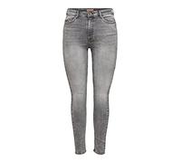 ONLY Damen Jeans 15230693 Medium Grey Denim Xs-30
