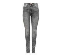ONLY Damen Jeans 15230693 Medium Grey Denim Xs-32