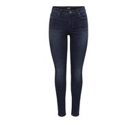 ONLY Damen Jeans ONLWAUW BJ581 Skinny Fit - Blau - Dark Blue Denim XS S M L XL, Größe:XL/30, Farbvariante:Dark Blue Denim 15272480