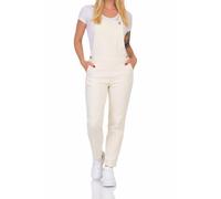 ONLY Damen Jeans Overall Latzhose mit Trägern ONLPercy gerades Bein 15283285 Ecru XS/32
