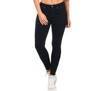 ONLY Damen Jeans Stretch-Hose ONLWauw Life Skinny 15220118 Black Denim XS/34