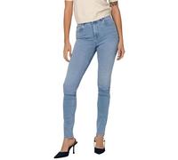 ONLY Damen Jeanshose Onldruna Hw Skinny DNM Pimbox, Light Medium Blue Denim, 25W / 32L