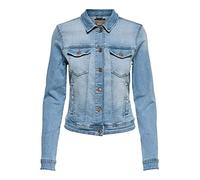 ONLY Damen Jeansjacke, Hellblau Denim1, 36