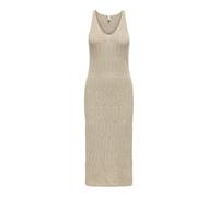 ONLY Damen Kleid ONLMEA LIFE SL MIDI DRESS KNT (DE/NL/SE/PL, Alphanumerisch, M, Regular, Regular, feather gray)
