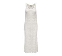 ONLY Damen Kleid Sommer Beach Dress ärmelloses Box Fit Rundhalsausschnitt Maxi