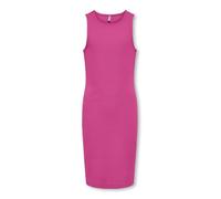 ONLY Damen Kogbelfast Life S/L Midi Dress Noos JRS (DE/NL/SE/PL, Numerisch, 140, 164, Regular, fuchsia fedora)