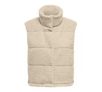 ONLY - ONLSANDRA TEDDY WAISTCOAT LIFE CC OTW pumice stone - Gr. - S