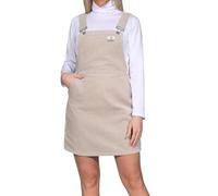 ONLY Damen kurzer Cord Latzrock Minirock mit Trägern ONLAmazing Spencer 15365201 String Vintage Batch M