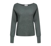 Only Adaline Boat Neck Sweater Grün L Frau (Herstellerartikelnummer: 15226298-BalsamGreen-L)