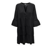 Only Thyra Peplon 3/4 Sleeve Dress Schwarz XL Frau (Herstellerartikelnummer: 15267999-Phantom-XL)