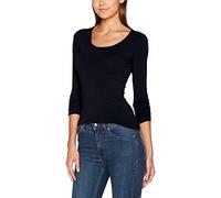 ONLY Damen Langarmshirt Onllive Love New LS O - Neck TOP NOOS 15140196, Einfarbig, Gr. 34 (Herstellergröße: XS), Schwarz (Black)