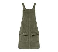 ONLY Damen Latz Cord Rock ONLGlobal Spencer Mini Latzkleid Cordrock mit Trägern