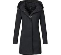 ONLY Damen Mantel Jacke Sedona Light Coat Parka Übergang Frühling (XL, schwarz (Black))