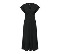 ONLY Damen Maxi Viskose Kleid mit Knopfleiste Onlnova Life Mollie Long 15317841 Black XS