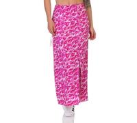 ONLY Damen Maxi Viskose Rock Onlnova Life Vis Melanie Sommerrock mit Schlitz 15317844 Raspberry Rose 477 Empowered Leo XS