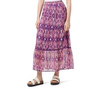 ONLY Damen Maxirock Onlviva Life Maxi Skirt Ptm, Purple Magic/AOP:Ethnic Rebel, M