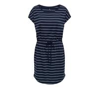 ONLY Damen Mini T-Shirt Kleid mit Tunnelzug Lockeres Kurzarm Rundhals Dress Oberschenkellang ONLMAY