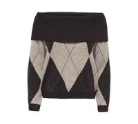 ONLY - ONLALIVIA LS OFF SHOULDER KNT Coffee Bean - Gr. - M