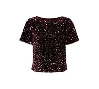ONLY Damen Onlanika Ss Sequins Boat Top WVN, Winetasting, L
