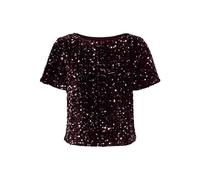 ONLY Damen Onlanika Ss Sequins Boat Top WVN, Winetasting, Small