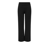 ONLY Damen ONLANNY JQ Pants KNT Hose, Black, Small