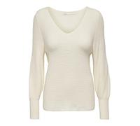 ONLY Damen Onlatia L/S V-Hals trui KNT Noos Pullover, Whitecap Gray, S EU