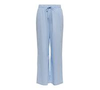 ONLY Damen Onlaugusta Pant WVN Noos Hose Mit Weitem Bein Und Elastischem Bund Und Normaler Passform, Cloud Dancer, M