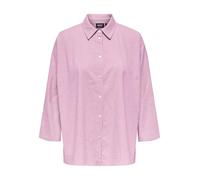 ONLY Damen Onlaugusta Shirt WVN Trendiger Hemdkragen Mit Knopfverschluss, Bonbon, Small