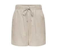 ONLY Damen Onlaugusta WVN Fashion Forward Shorts Mit Lockerer Passform, Feather Gray, M