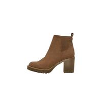 ONLY Damen ONLBARBARA Heeled Bootie NOOS Stiefelette, Cognac, 39 EU