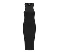 ONLY Damen Onlbelfast S/L Midi Dress JRS Noos, Schwarz, L