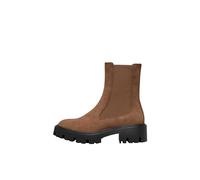 ONLY Damen Schuhe Chelsea-Boots in Wildlederoptik ONLBetty Nubuck 15274563 Cognac 41