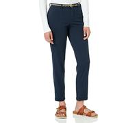 ONLY Damen Onlbiana-Maree Belt Chino Cc PNT Hose, Total Eclipse, 36W / 32L EU