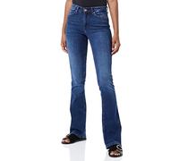 Only ONLBLUSH MID FLARED M/34 Dark Blue Denim 15264050 (734129) Blau M - 34