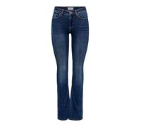 Only ONLBLUSH MID FLARED XS/34 Dark Blue Denim 15264050 (734127) Blau XS - 34