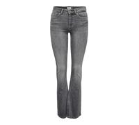 Only Blush Mid Flared Tai0918 Jeans Grau XS / 34 Frau (Herstellerartikelnummer: 15233721-GreyDenim-34-XS)