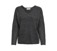 Only Camilla V-ausschnitt Knit XS Dark Grey Melange (Herstellerartikelnummer: 15204588-DarkGreyMelange-XS)