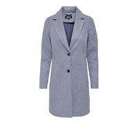 ONLY Damen Onlcarrie Bonded Coat Otw Noos Jacket, Vintage Indigo/Detail:melange,S