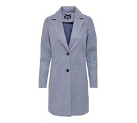 ONLY Damen Onlcarrie Bonded Coat Otw Noos Jacket, Vintage Indigo/Detail:melange,XS