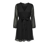 ONLY Damen Onlcera 3/4 Short Dress WVN Noos, Schwarz,XS