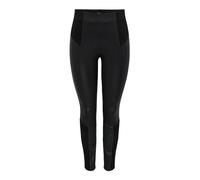 ONLY Damen Onlclaremont Coated Insert Tlr Leggings, Schwarz, XS / 32L EU