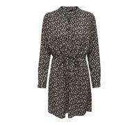 ONLY Damen Onlcory L/S V-Neck Tunic WVN Noos, Black/Aop:nera Flower ,XXS